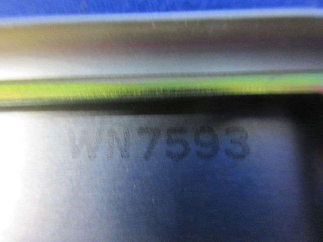 新金属カバープレート3連(取付枠付)(6枚入)(キズ・汚れ有)National WN7593