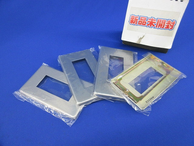 新金属プレート3コ用(4枚入)National WN6503