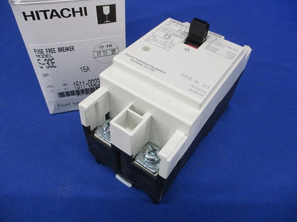 ヒューズフリー遮断機 (配線用遮断器：Sシリーズ) S-30E-2P-15A