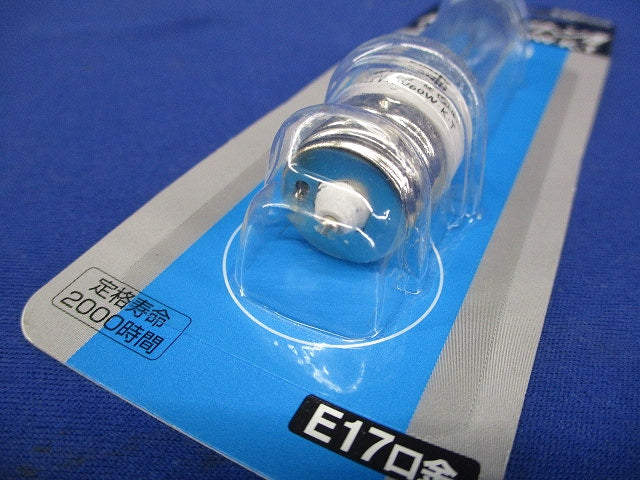 KTクリプトン電球 60W E17口金 LDS110V60W･K･T