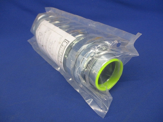 防水プリカ用コネクタ ノックアウト接続用 ユニオン式 薄鋼電線管おねじ付き 5個入 WBC50-05
