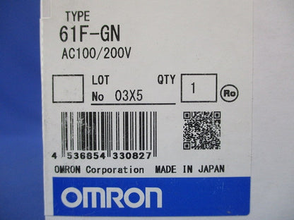 フロートなしスイッチ コンパクトタイプ 61F-GNAC100/200V