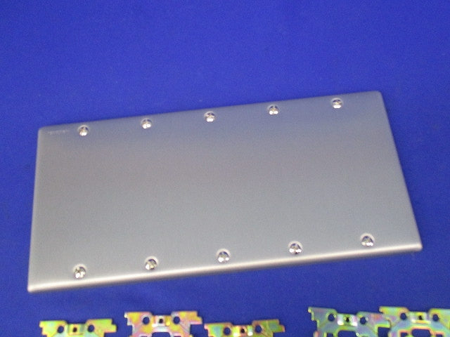 新金属カバープレート5連(取付枠付)National WN7595