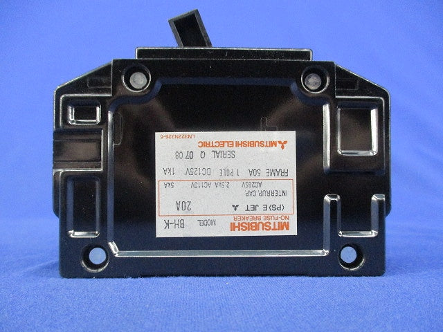 ノーヒューズブレーカ 1P20A BH-K
