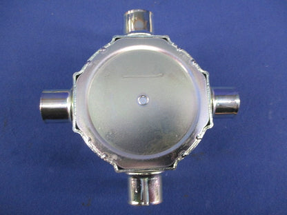 ねじなし丸型露出ボックス4方出(4個入) DS68191K
