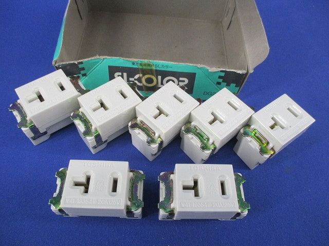 埋込20A125V兼用コンセント(7個入) DG2241H