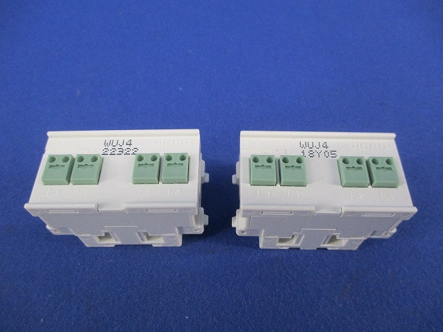 電話用埋込モジュラジャック(2個入)(ピュアホワイト) JEC-BN-WUJ4-PW