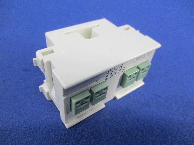 電話用埋込モジュラジャック(2個入)(ピュアホワイト) JEC-BN-WUJ4-PW