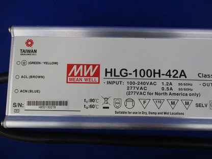 LED電源 HLG-100H-42A