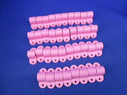 プレハン配管システム用床用サドル(38個入)(ピンク) 16A