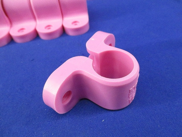 プレハン配管システム用床用サドル(38個入)(ピンク) 16A