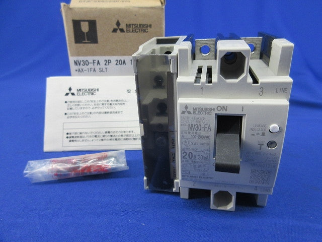 漏電遮断器2P20A NV30-FA