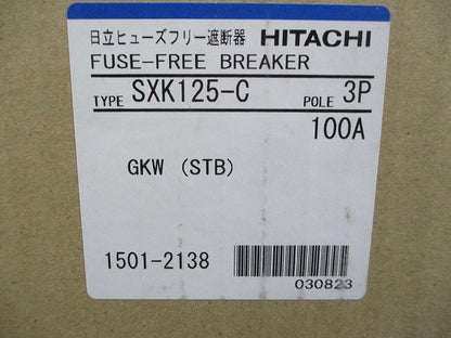 ヒューズフリー遮断器3P100A SXK125-C