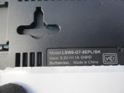 スイッチングハブ LSW6-GT-8EPL/BK