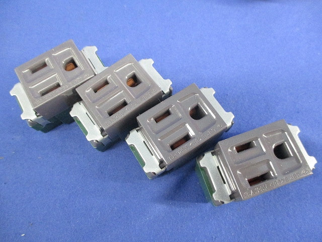埋込コンセントセット(混在5個入)グレー WN1101