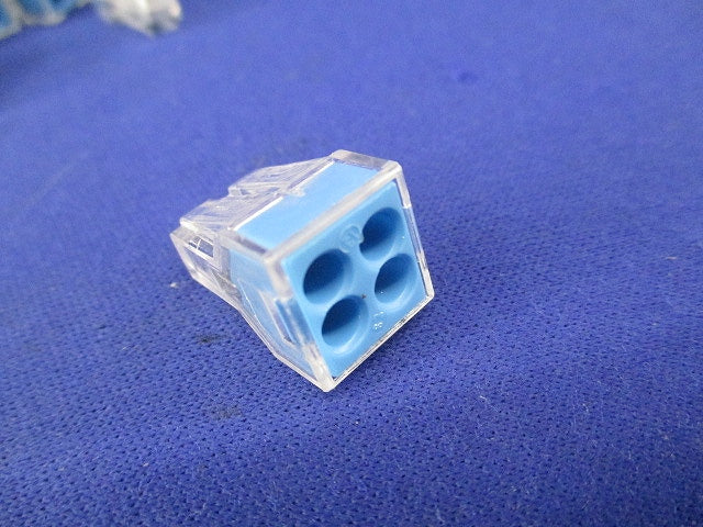 差込コネクター(100個入)(ブルー) WGX4