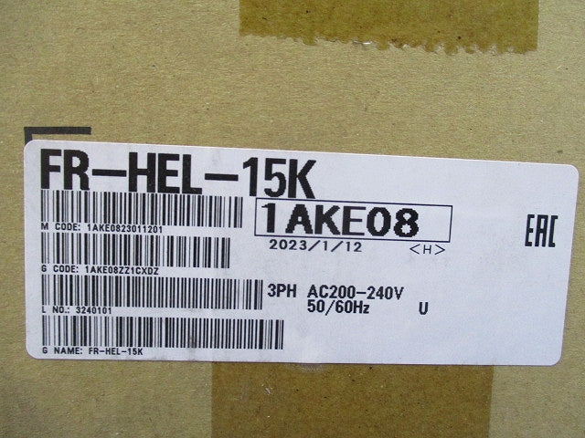 直流リアクトル FR-HEL-15K