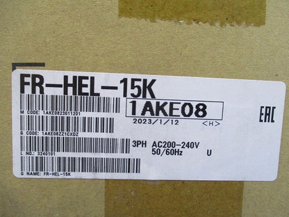 直流リアクトル FR-HEL-15K
