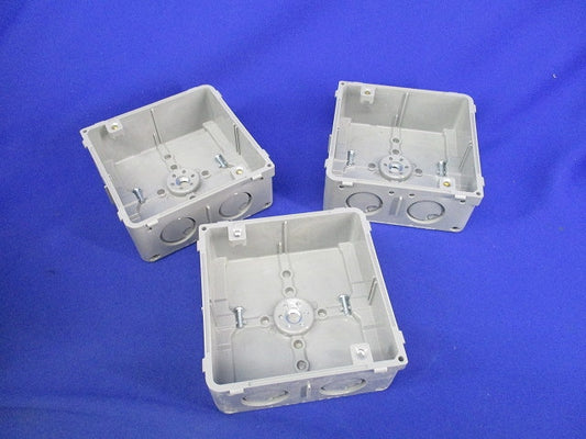 埋込四角アウトレットボックス(3個入) CDO-4A