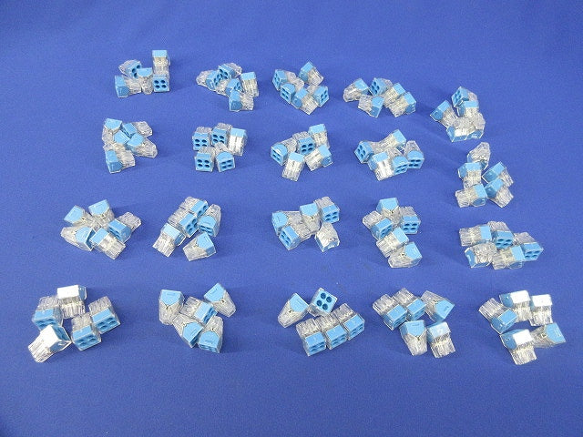 差込コネクター(100個入)(ブルー) WGX4