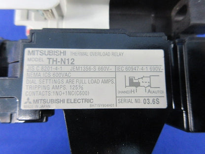 電磁開閉器100V S-N11+TH-N12