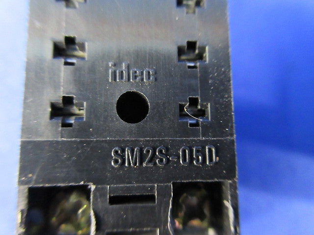 ワンタッチSソケット 表面配線形 2極 スリムコストダウンタイプ(2個入) SM3S-05D