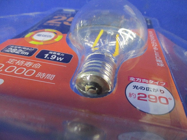 LEDフィラメント電球E17 LDA2L-E17C6/LBG5