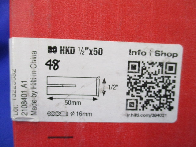 フラッシュアンカー(48本入) HKD1/2×50