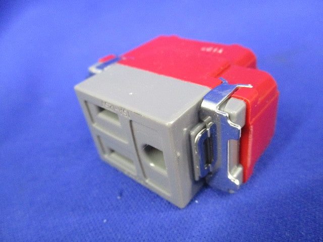 埋込接地シングルコンセント(3個入)(ソリッドグレー) JEC-BN-5GJ
