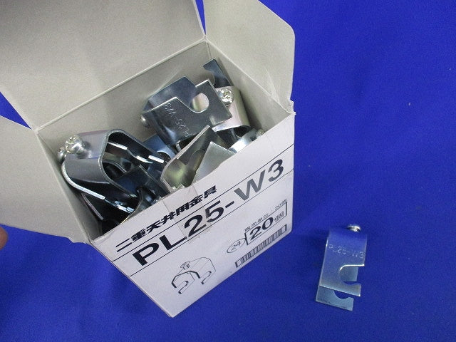 吊りボルト・丸鋼用電線管支持金具(24個入) PL25-W3