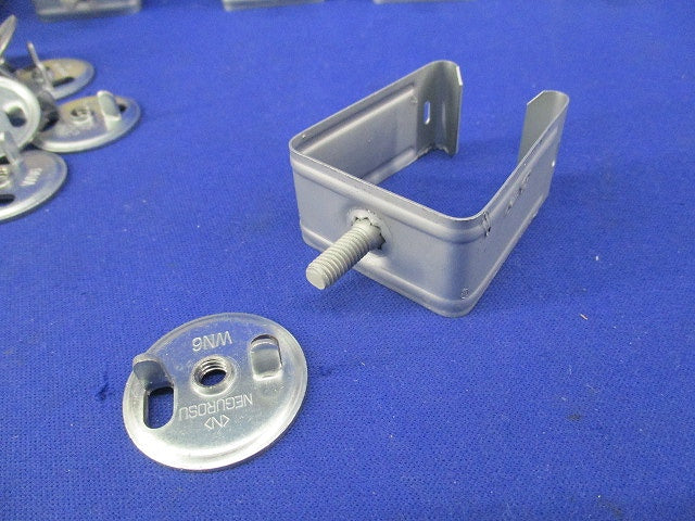 レースウェイ 開口上向き用器具取付金具(ステンレス)(12個入) DK2UK-6