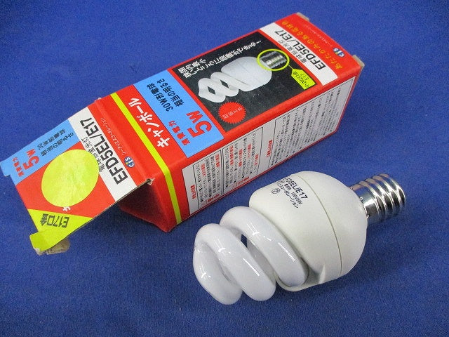 キャンボール 電球形蛍光灯E17 EFD5EL/E17