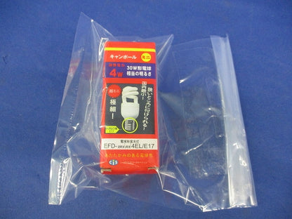キャンボール 電球形蛍光灯E17 EFD-mini4EL/E17