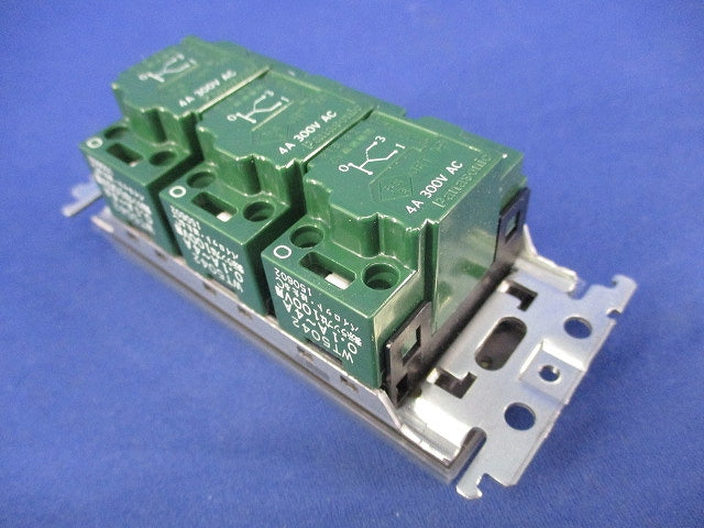 埋込パイロット･ほたるトリプルスイッチC(シルバーグレー) WTT5342S2