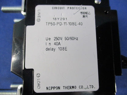 サーキットプロテクタ TP50-PD-11-108E-40