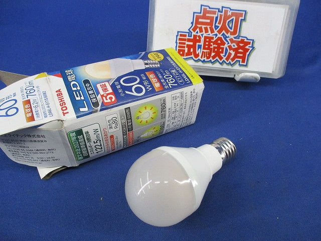 ミニクリプトン型LED電球E17(電球色) LDA6L-H-E17/S/60W2