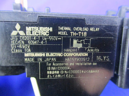 サーマルリレー 0.7A(0.55A-0.85A) TH-T18
