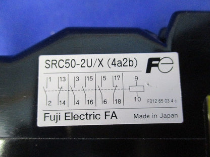 補助継電器200V SRC50-2U/X