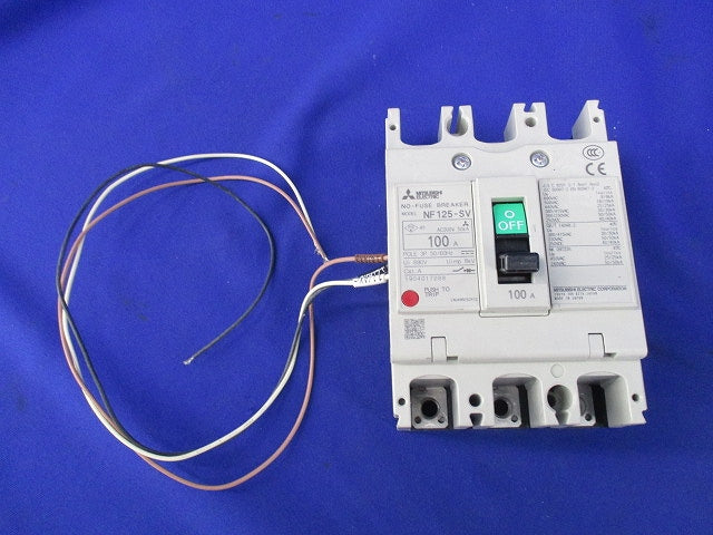 ノーヒューズ遮断器3P100A NF125-SV