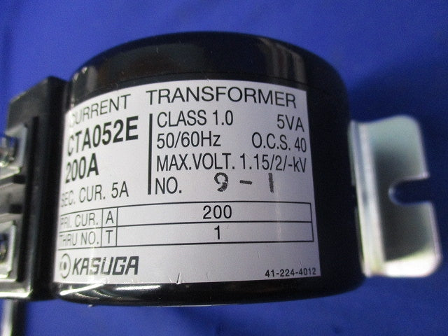 計器用変流器 CTA052E