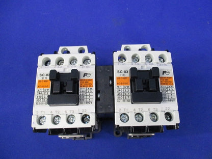 電磁接触器200V(1組)  SC-03