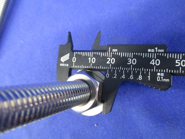 寸切りボルト(ナット×2・ワッシャー×1付)(ステンレス)(4組入) M12×150