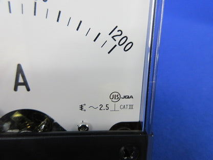 角形指示計器 交流電圧計 1200A/5A PSK-80C