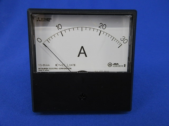 指示電気計器 交流電流計 0-30A YS-8NAA
