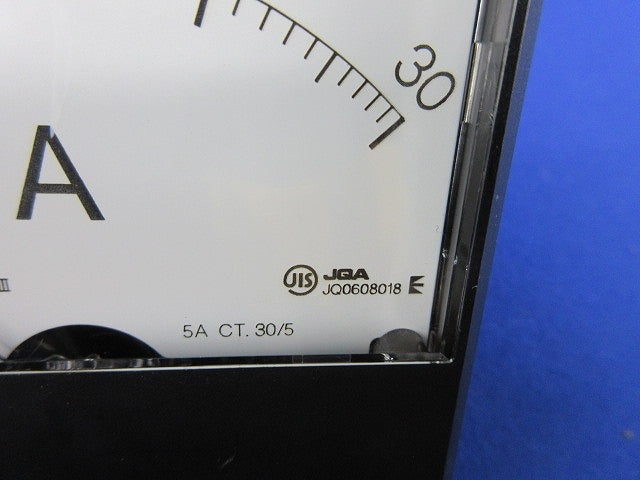 指示電気計器 交流電流計 0-30A YS-8NAA