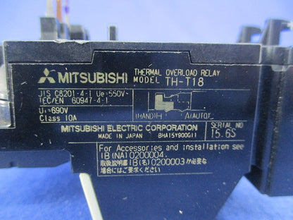 サーマルリレー6.6A(5.2-8A) TH-T18