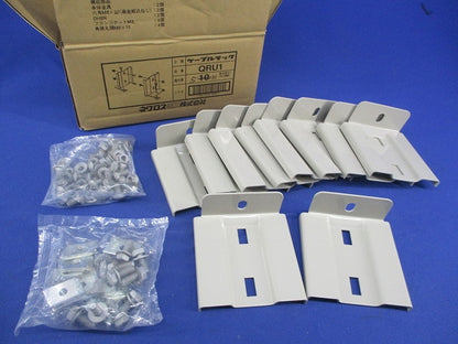 ケーブルラック 垂直支持金具(5対入) QRU1