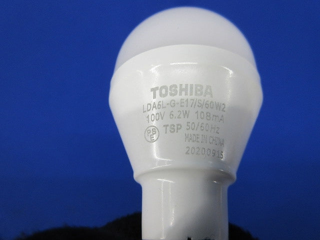 LED電球 E17(電球色) LDA6L-G-E17/S/60W2