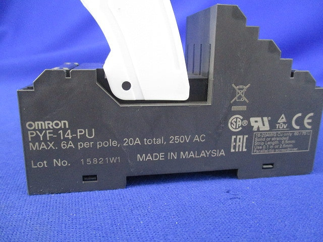 プッシュインPlus端子台ソケット PYF-14-PU