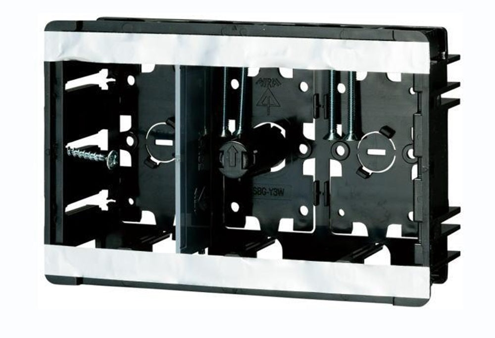小判スライドボックス(センター磁石付・深形) 3ケ用 10個入 SBG-Y3W-20